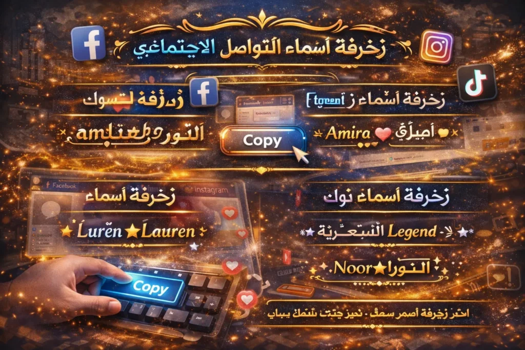 زخرفة اسماء انجليزي